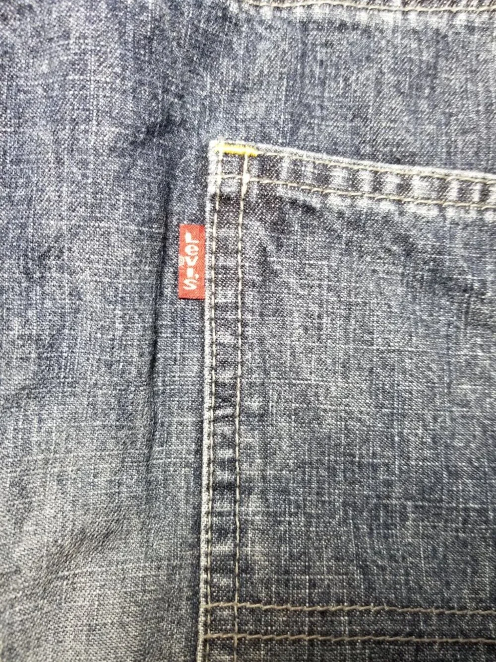 Vintage Levi's Mens 36x30 Carpenter Jeans Blue Baggy Skater Y2K Streetwear Retro